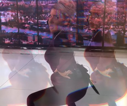 Jovana Jeremič zaplesala u studiju