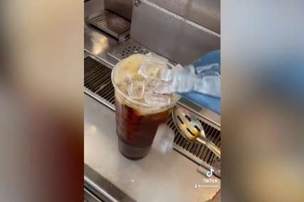 "OVO JE PREVARA" Radnik otkrio zašto restorani brze hrane stavljaju mnogo leda u piće (VIDEO)