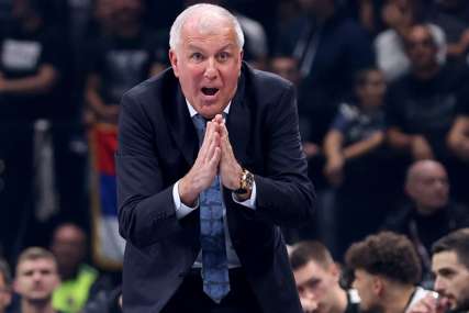 Obradović bez milosti: Košarkaš promašio prvi šut na meču, trener Partizana ga izveo poslije 34 sekunde
