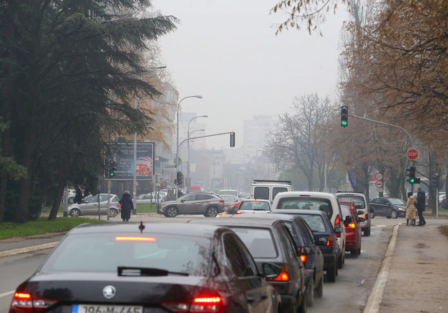 smog zagadjenje magla u Banjaluci