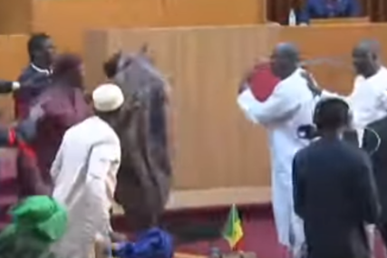 tuča u parlamentu u Senegalu