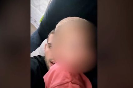 Tatin sin: Mali Željko pjevuši, Veljko oduševljeno snimao nasljednika (VIDEO)