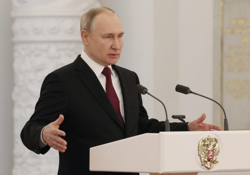 Vladimir Putin drzi govor
