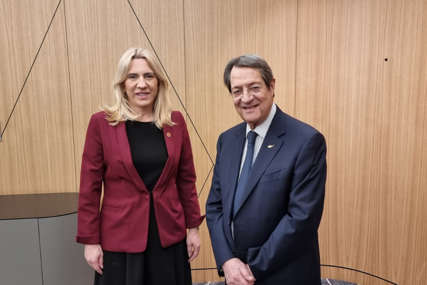 Cvijanovićeva sa predsjednikom Kipra: Očekujemo da BiH do kraja godine dobije kandidatski status za članstvo u EU (FOTO)
