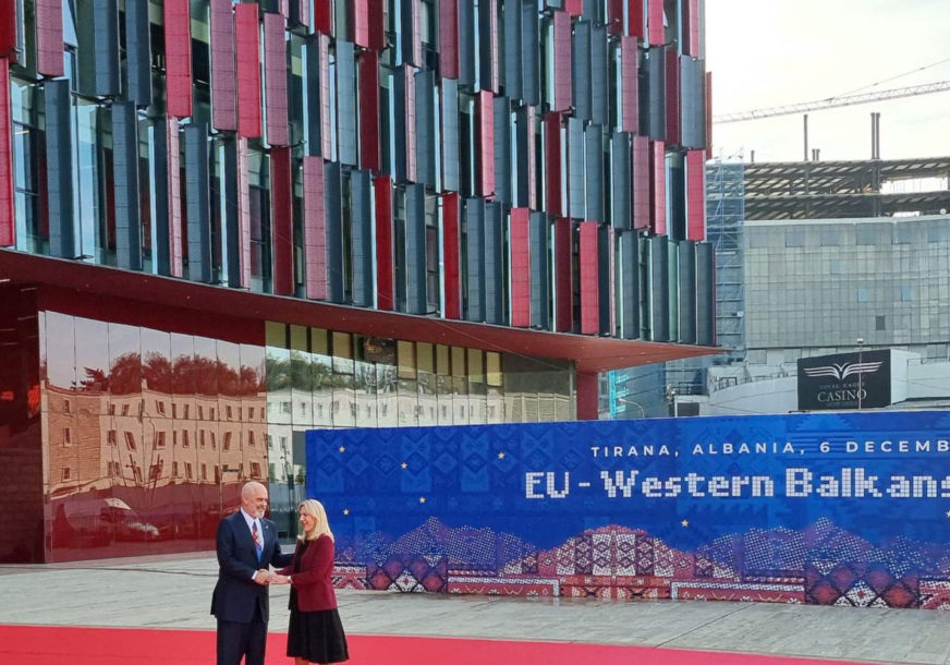 Ćeljka Cvijanvić, tirana, evropski samit