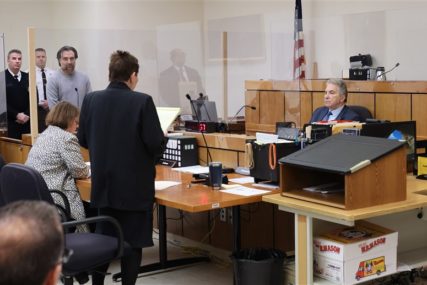 Brajan Volš u sudnici