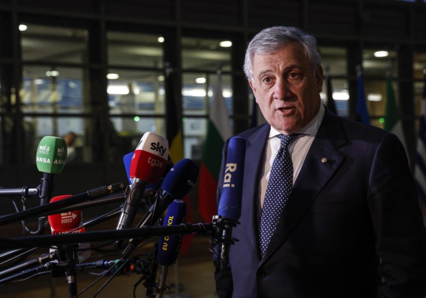 Italijanski ministar Antonio Tajani