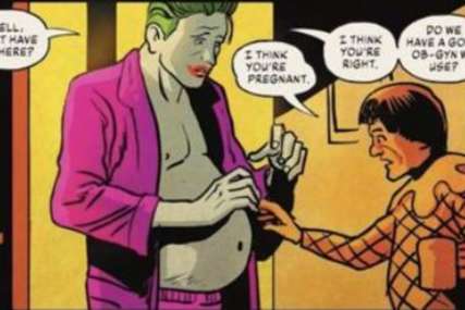 Obožavaoci zgroženi: U novom izdanju stripa Di Si komiksa lik Džokera ostaje trudan, a potom i rađa (FOTO)
