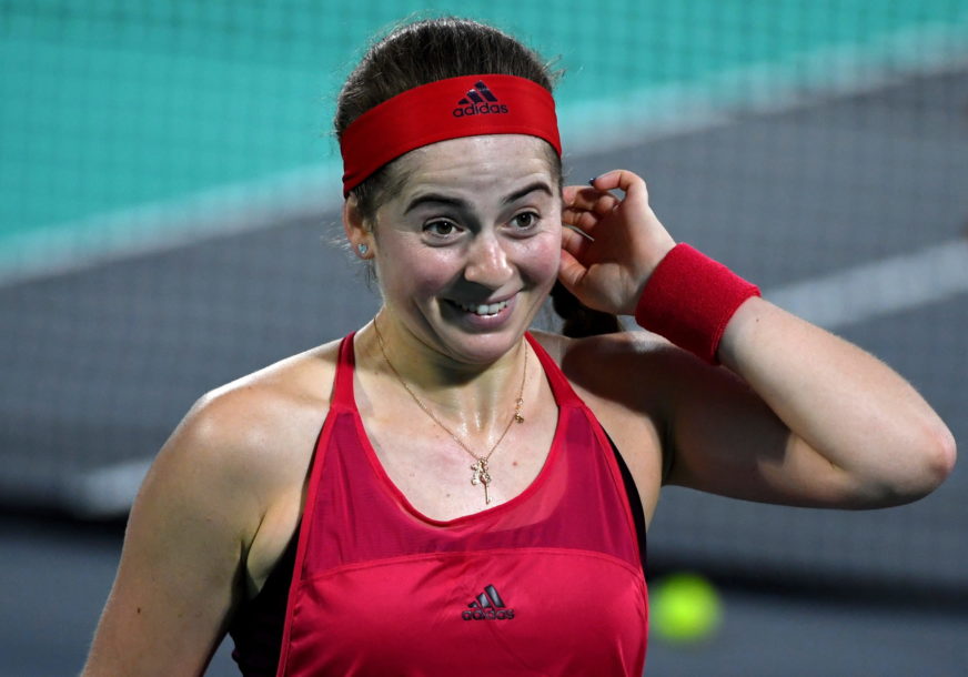 Jelena Ostapenko krajem 2017. godine