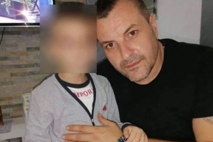 Miljan Delević zagrlio sina