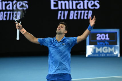 Novak Đoković na Australijan openu nakon pobjede nad Dimitrovom