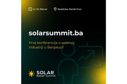 Vodeći regionalni stručnjaci na "Balkan Solar Summitu" u Banjaluci