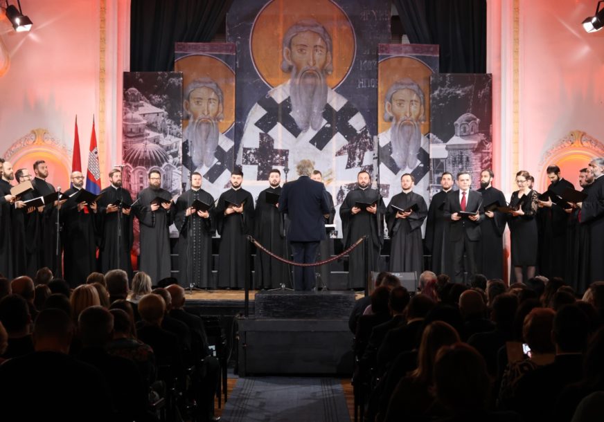 Održana Svetosavska akademija: Prepun Banski dvor u čast Svetom Savi (FOTO)