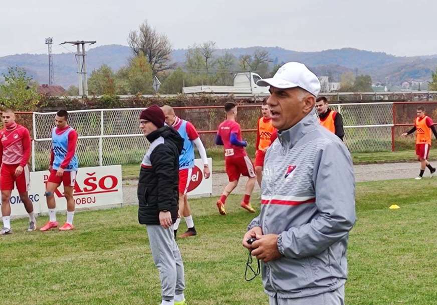 Detalj sa treninga FK Sloga iz Doboja