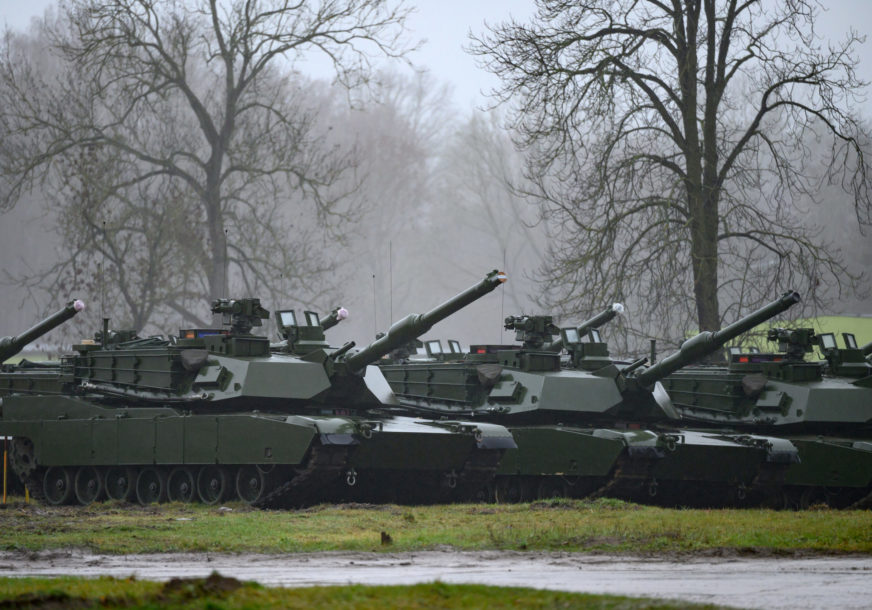 Ukrajina dobija američke tenkove abrams