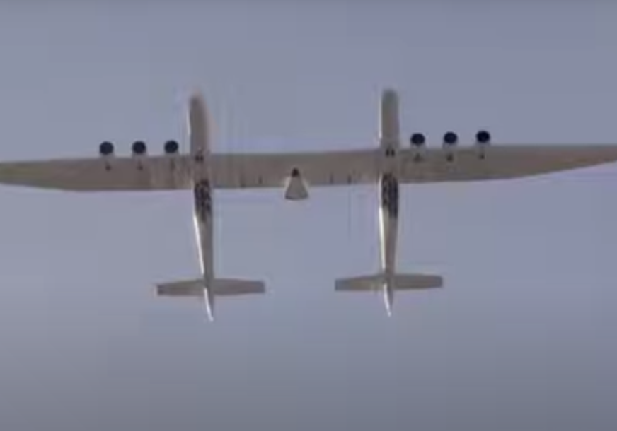 Najveći avion na svijetu ostvario još jedan rekord: Dizajniran da lansira satelite u nisku orbitu Zemlje (VIDEO)