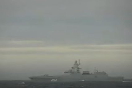 "MOĆNI CIRKON" Brod sa "nepobjedivim raketama" je ušao u rusku vojnu službu, Putin lično nadgledao (VIDEO)