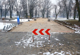 Najavljena ulaganja: U toku rekonstrukcija staze u parku "Mladen Stojanović"