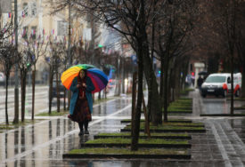 Ponesite kišobrane: Sutra pretežno oblačno sa povremenom kišom i pljuskovima