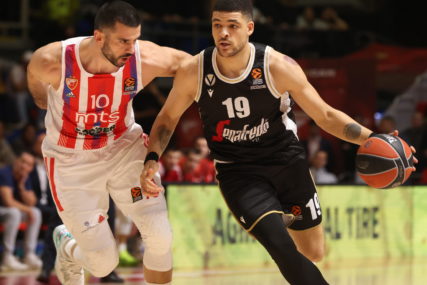 Detalj sa utakmice Crvena zvezda - Virtus