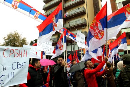 Protesti Srba na Kosovu