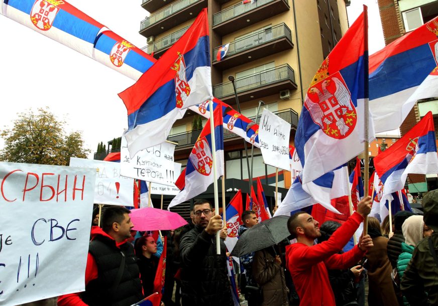 Protesti Srba na Kosovu