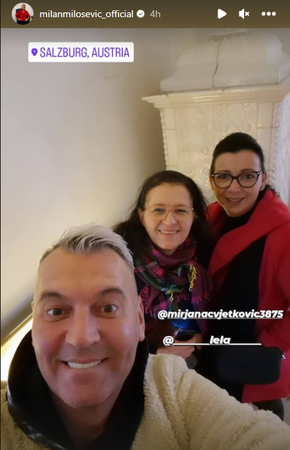FOTO: MILANMILOSEVIC_OFFICIAL/INSTAGRAM/SCREENSHOT
