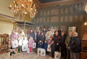 Savindan proslavljen je u Hramu Svetog Nikolaja u Vrlici 