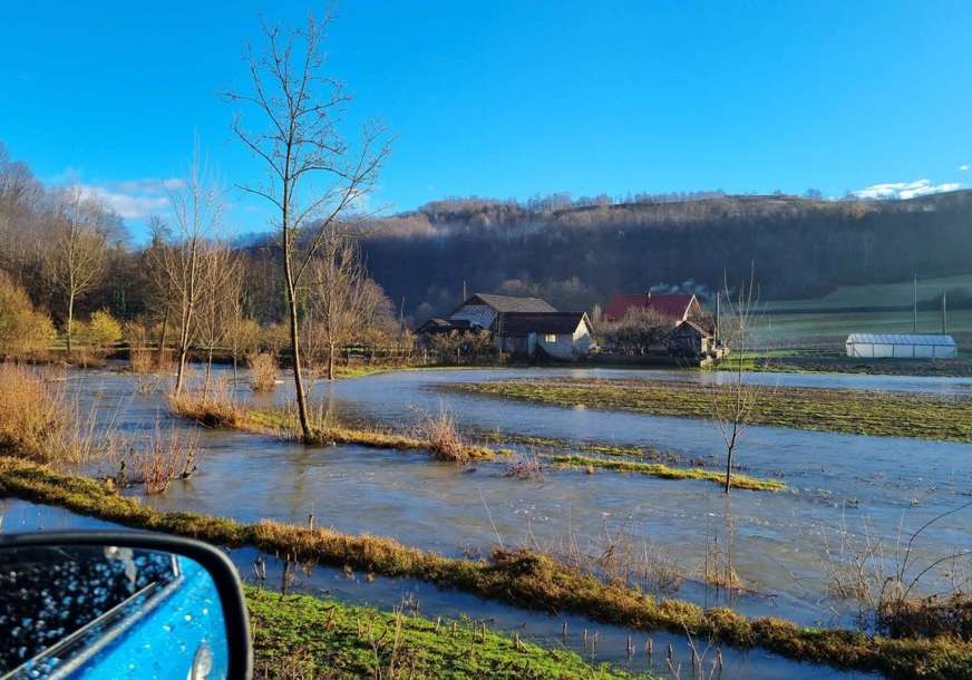 UPOZORENJE NA POPLAVE U narednim danima moguć porast vodostaja Bosne, Une i Sane