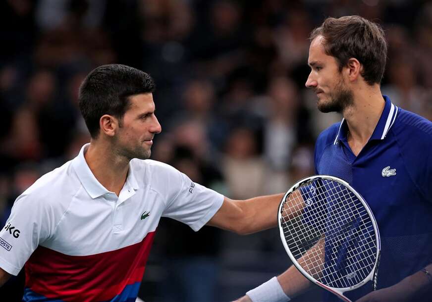 Novak i Danil na terenu