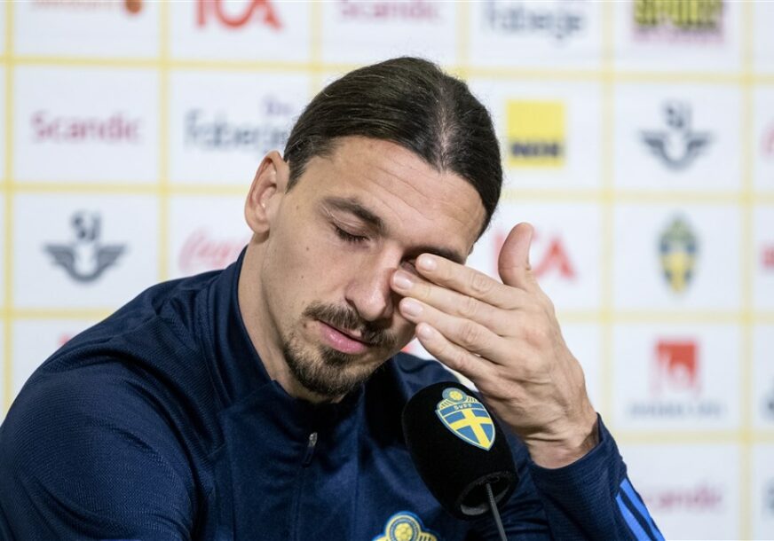 Zlatan Ibrahimović na pres konferenciji 