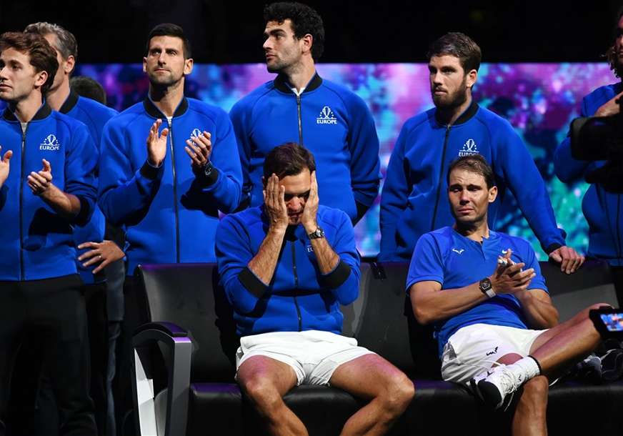 Teniseri na ispraćaju Rodžera Federera