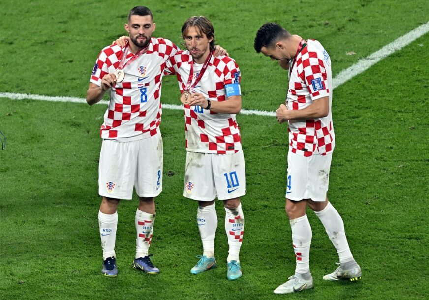 Luka modrić i Mateo Kovačić