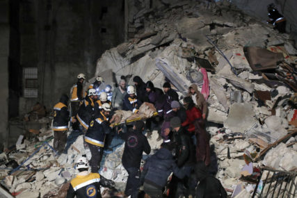 Stravični brojevi: U zemljotresu u Siriji poginula najmanje 461 osoba