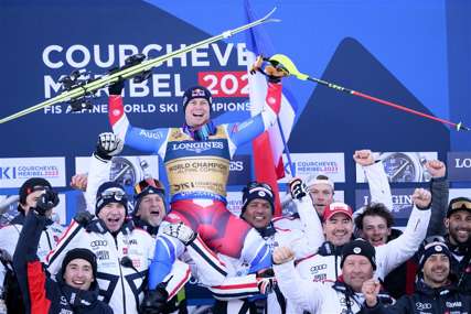 SEDMA MEDALJA Francuski skijaš šampion svijeta u alpskoj kombinaciji