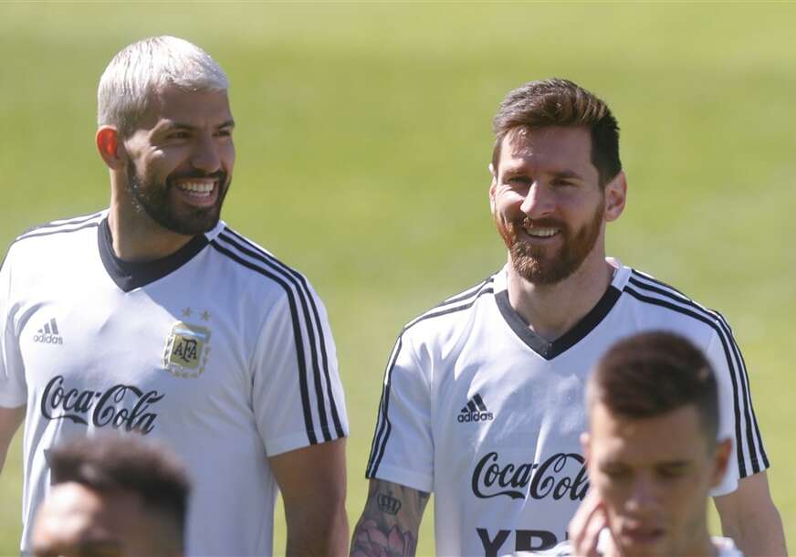 Lionel Mesi i Kun Aguero u reprezentaciji Argentine