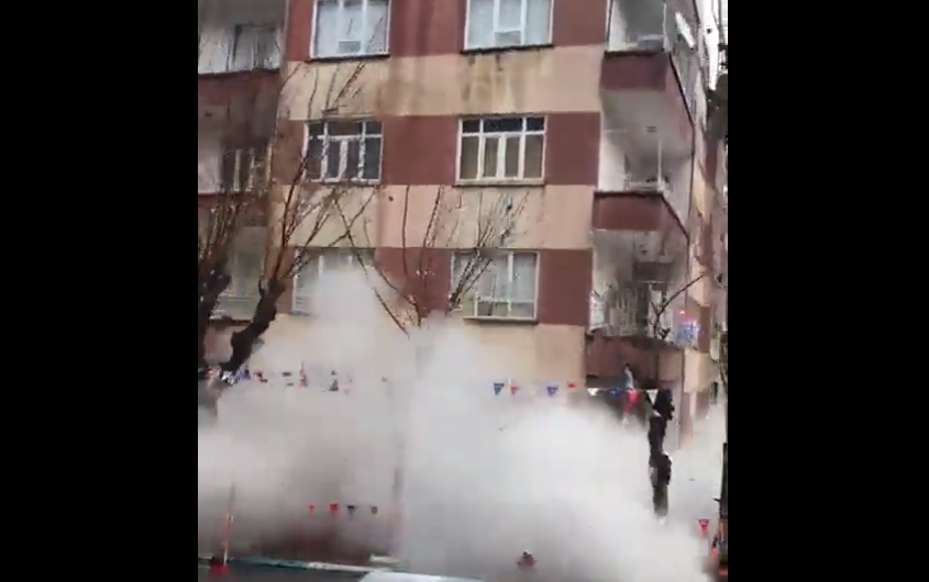 Rušenje zgrade u Turskoj