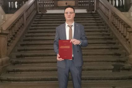 Dejan Ivić, najmlađi doktor nauka