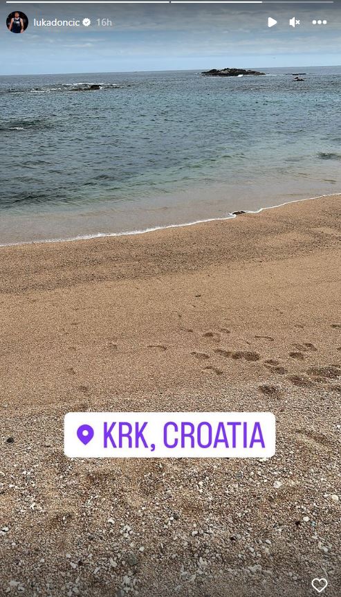Luka Dončić objava na instagramu
