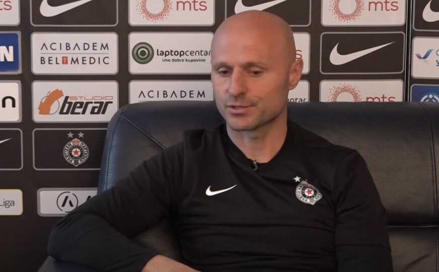"Iskreno ne može puno toga da se uradi" Teški dani za Partizan, a trener Duljaj nije optimističan