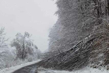Dalekovodi u kvaru, saobraćaj otežan: Posljedice sniježnih padavina u Lijevču i Potkozarju (FOTO)