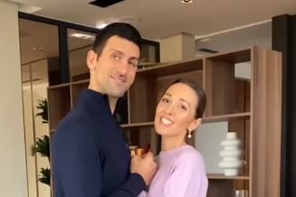 Novak i Jelena plešu