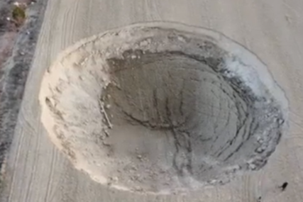 Geolozi ne znaju kako: U Turskoj se pojavio misteriozan i ogroman krater (VIDEO)
