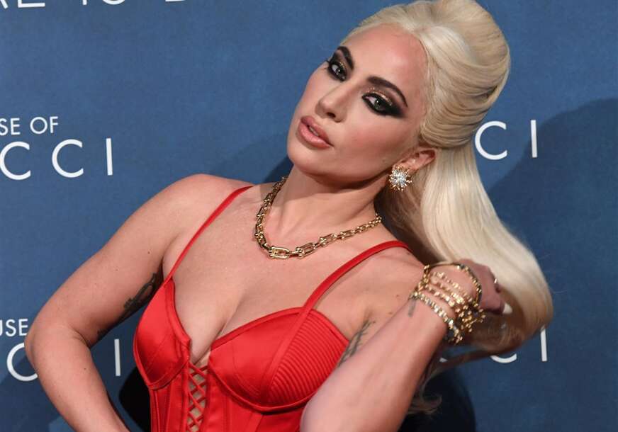 Lejdi Gaga na premijeri filma Gučijevi