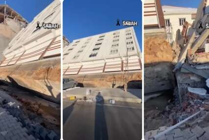 Zemljotres iskrenuo zgradu u Turskoj