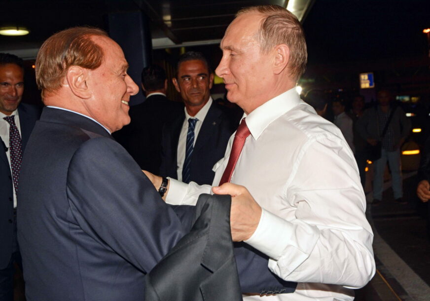 Silvio Berluskoni Vladimir Putin 2015. godine