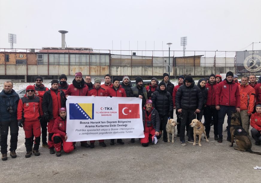 Spasioci iz BiH putuju u Tursku