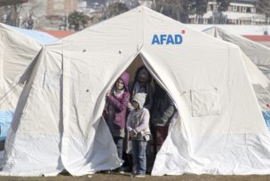šatori za žrtve potresa