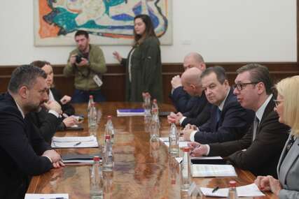 Sastali se Vučić i Konaković: Nadam se da ćemo u budućnosti dobro sarađivati (FOTO)