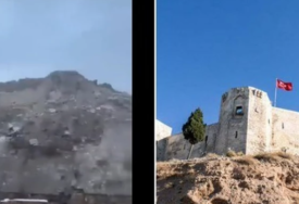 OSTAO SAMO BEDEM Zemljotres razorio čuvenu tvrđavu u Gazijantepu (VIDEO, FOTO)